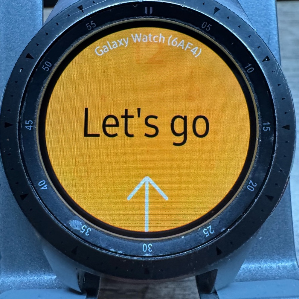Fair  )Samsung Galaxy Smart Watch Sm-R800 46mm 8632
